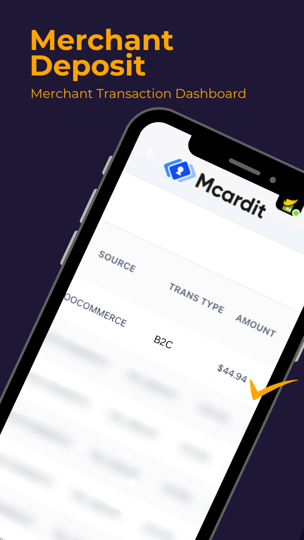 Merchant Deposit