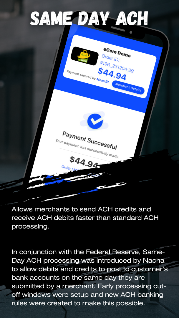 Same Day ACH